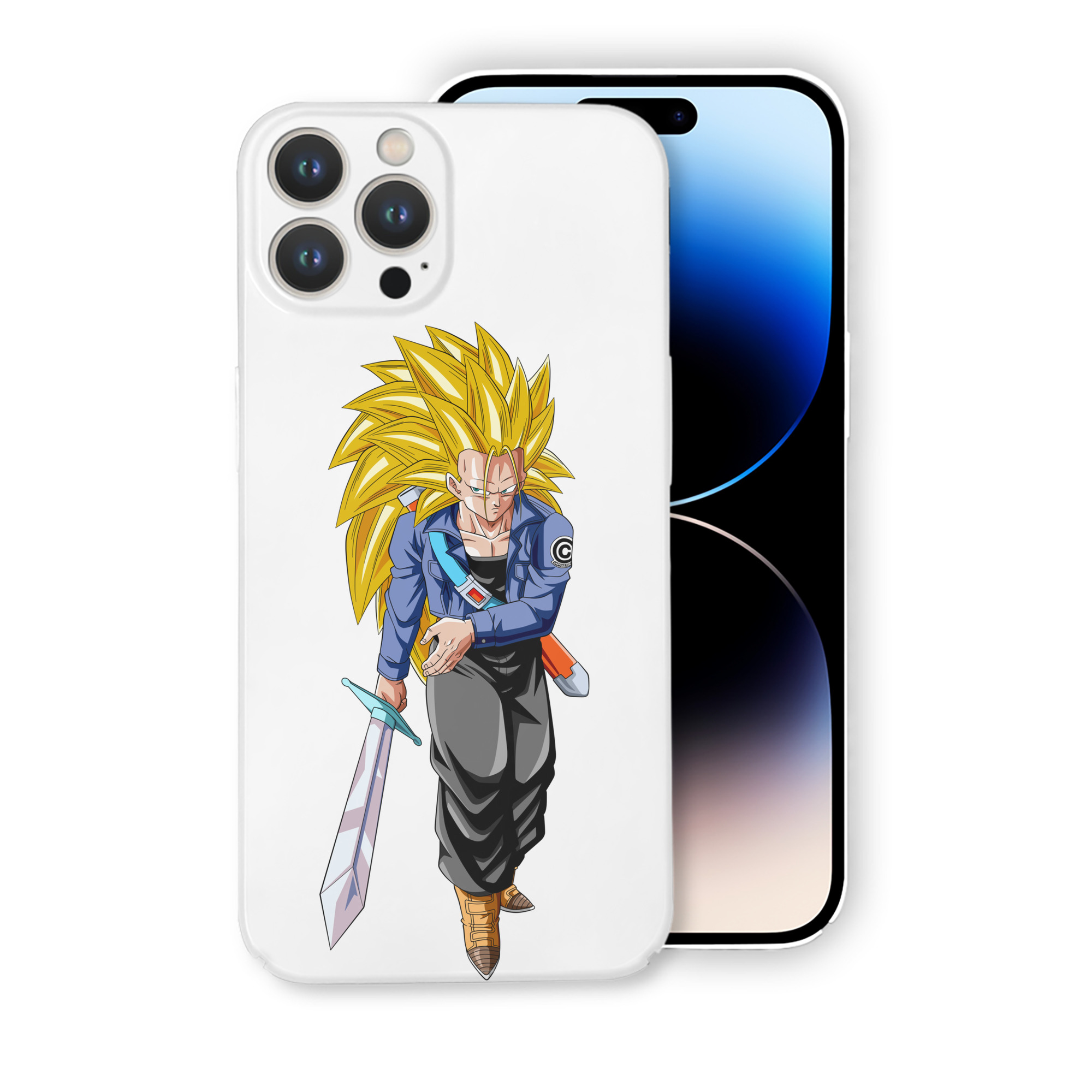 （画像用） ドラゴンボール トランクス（Torankusu）DRAGON BALL Trunks 【iPhone 14シリーズ対応】ハードケース